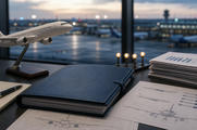 Generic aviation finance desk for airline stakes, aircraft orders, fleet planning and travel-sector transactions
