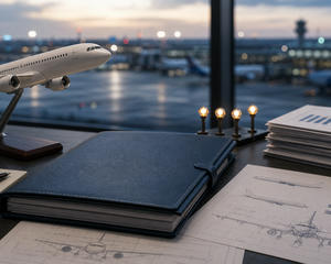 Generic aviation finance desk for airline stakes, aircraft orders, fleet planning and travel-sector transactions