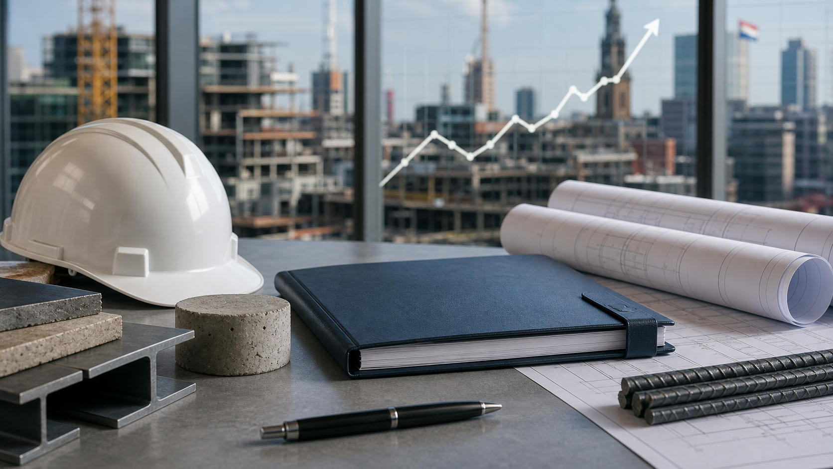 Construction planning materials and growth markers for infrastructure, margin-target and building-sector news